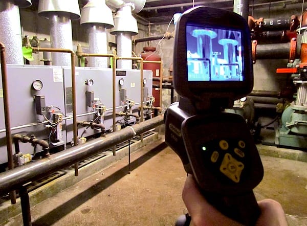 General Tools & Instruments_PREDATOR Thermal Imaging Camera_boiler room
