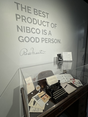 NIBCO Inc., Rex Martin NIBCO Interactive Museum, plumbing, piping, PVF, fittings, plumbing history, Rex Martin, Ashley Martin